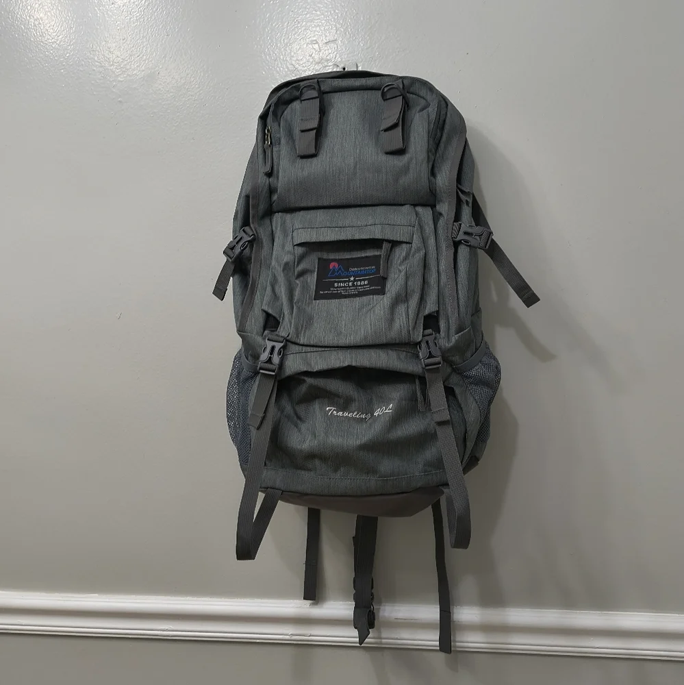 MountainTop 40L Men Women Hiking Travel Backpack Camping Mountain Climbing
